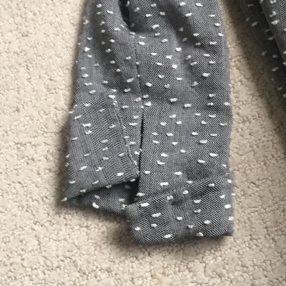🇨🇦 100% Wool Pencil Skirt & Jacket Set - Size 2 - Gray/White • Made in Canada - Picture 5 of 16